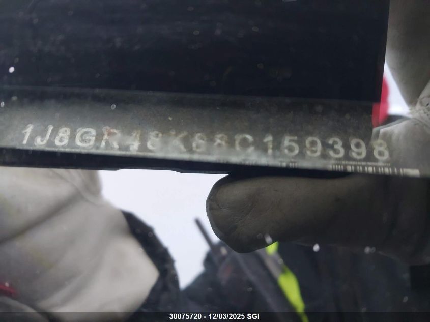 2008 Jeep Grand Cherokee Laredo VIN: 1J8GR48K88C159398 Lot: 30075720