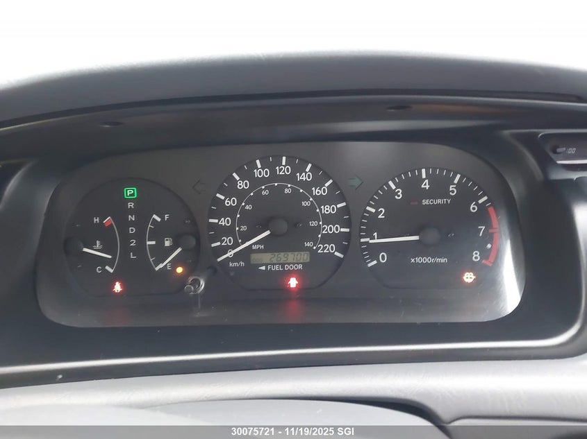 2000 Toyota Camry Ce/Le/Xle VIN: JT2BF22K4Y0262982 Lot: 30075721