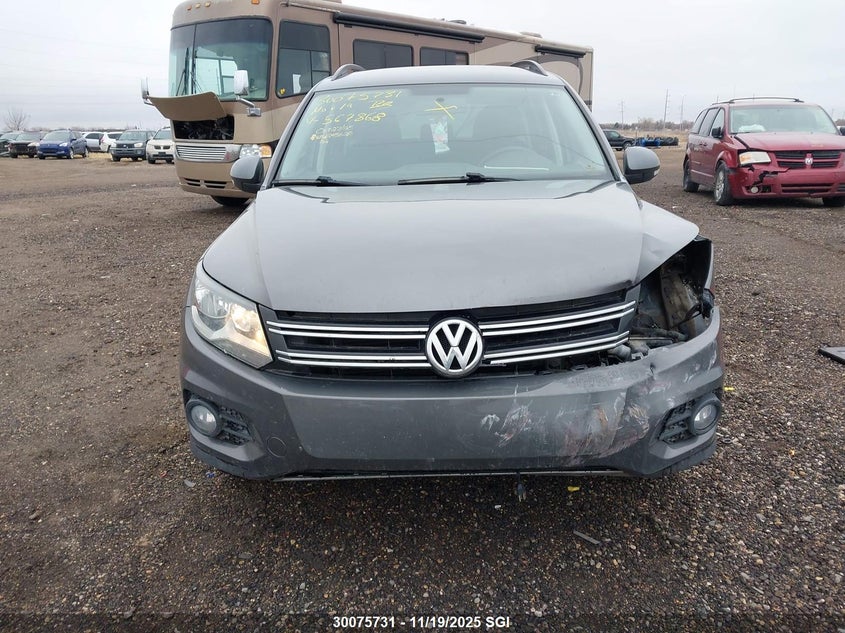 2015 Volkswagen Tiguan S/Se/Sel/R-Line VIN: WVGJV7AX0FW567868 Lot: 30075731
