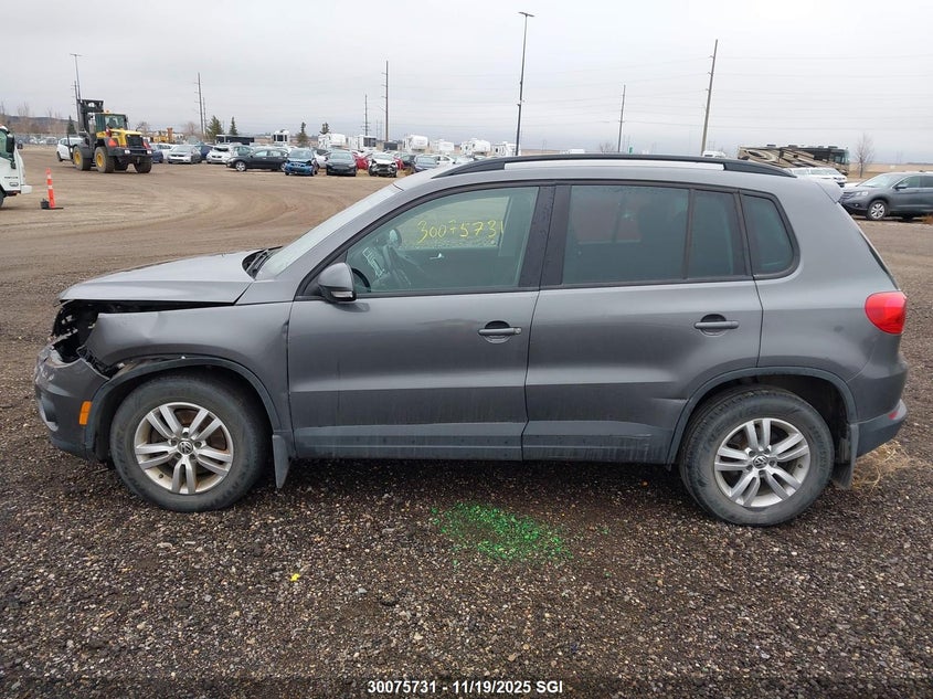 2015 Volkswagen Tiguan S/Se/Sel/R-Line VIN: WVGJV7AX0FW567868 Lot: 30075731