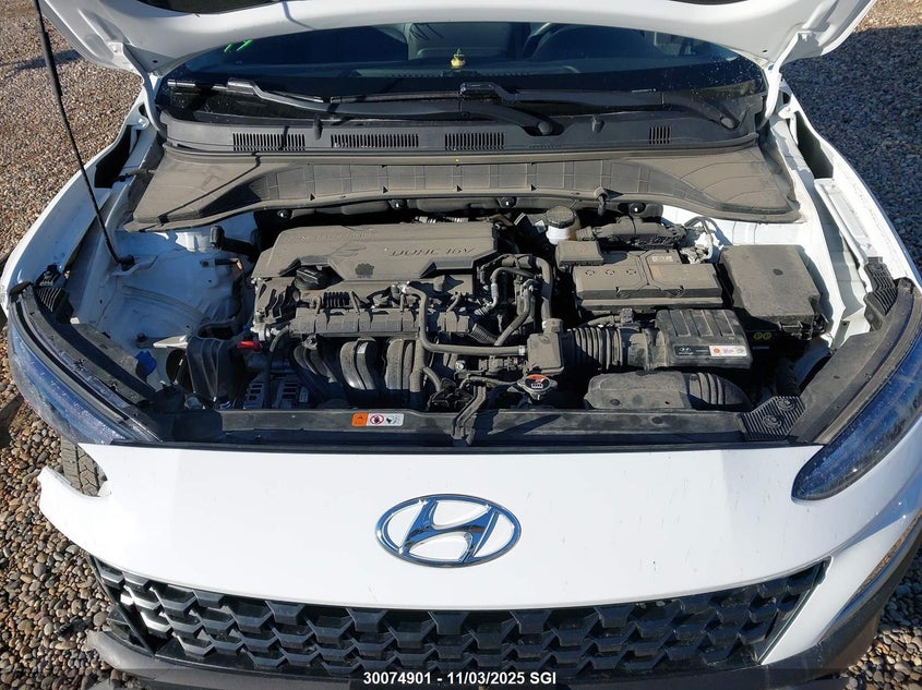 2022 Hyundai Kona Sel VIN: KM8K6CAB7NU884779 Lot: 30074901