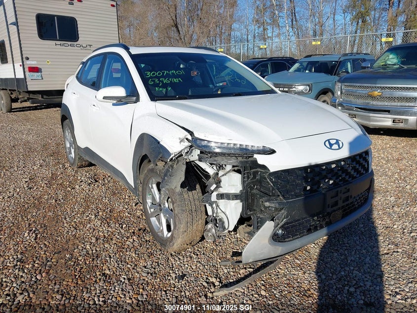 2022 Hyundai Kona Sel VIN: KM8K6CAB7NU884779 Lot: 30074901