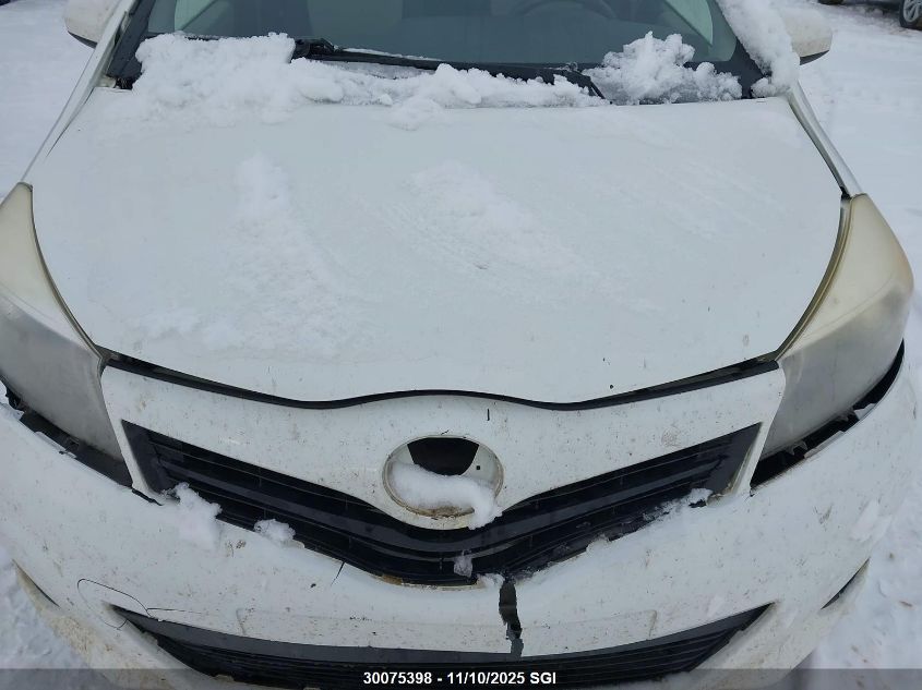 2012 Toyota Yaris VIN: JTDKTUD3XCD531862 Lot: 30075398