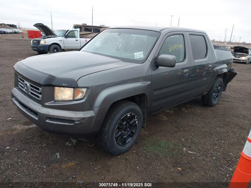 2HJYK16548H001323 2008 HONDA RIDGELINE photo no. 2