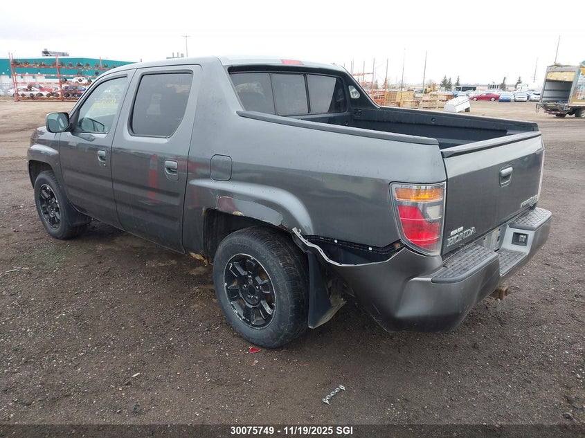 2HJYK16548H001323 2008 HONDA RIDGELINE photo no. 3
