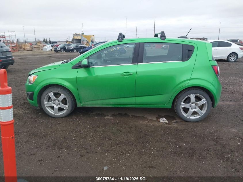 2015 Chevrolet Sonic Lt VIN: 1G1JC6SH1F4147262 Lot: 30075784