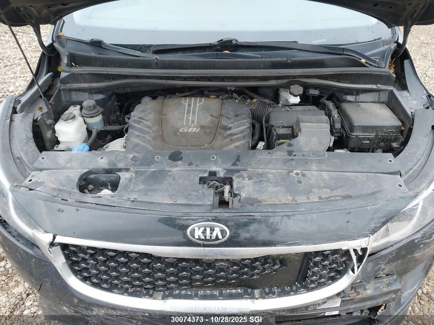 2017 Kia Sedona Lx VIN: KNDMB5C16H6257492 Lot: 30074373