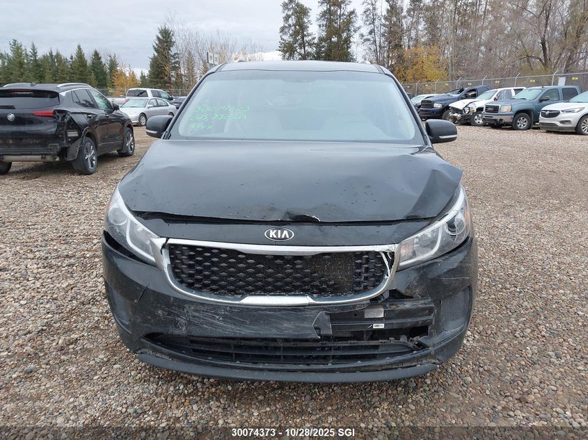 2017 Kia Sedona Lx VIN: KNDMB5C16H6257492 Lot: 30074373