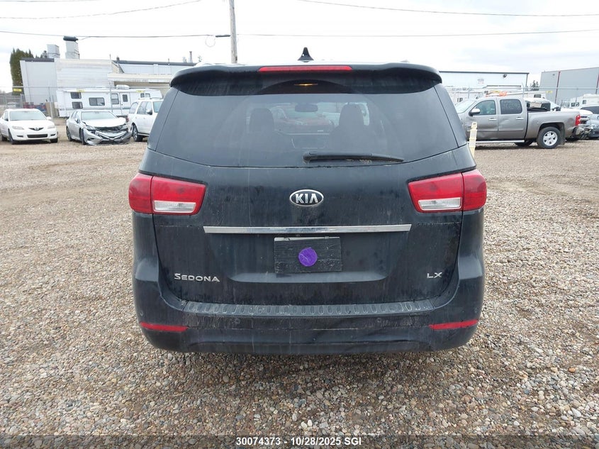 2017 Kia Sedona Lx VIN: KNDMB5C16H6257492 Lot: 30074373