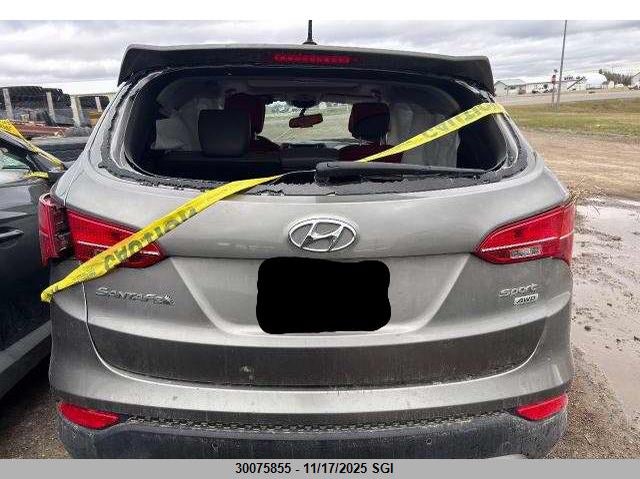 5XYZUDLB0DG030020 2013 HYUNDAI SANTA FE photo no. 3