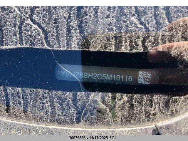 2012 Mazda 6 I VIN: 1YVHZ8BH2C5M10116 Lot: 30075856