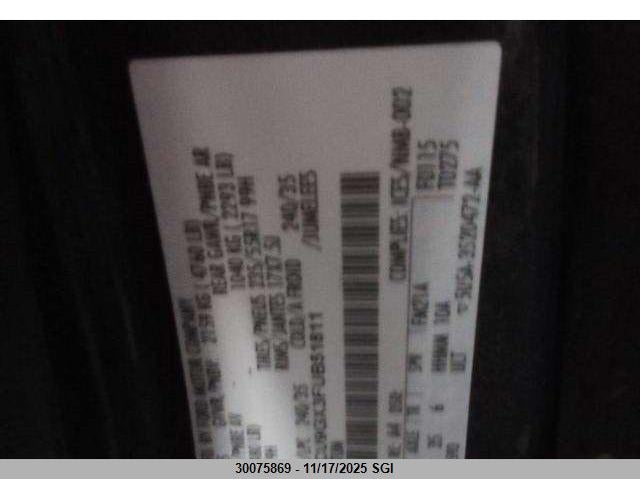 2015 Ford Escape Se VIN: 1FMCU9GX3FUB51811 Lot: 30075869