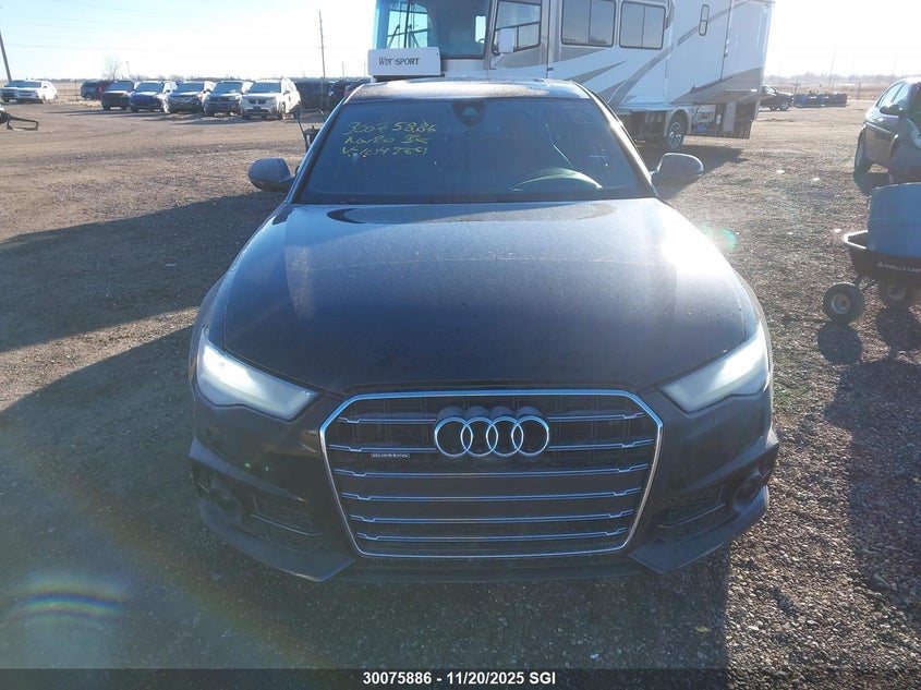 2017 Audi A6 Competition Prestige VIN: WAUF3AFCXHN104564 Lot: 30075886