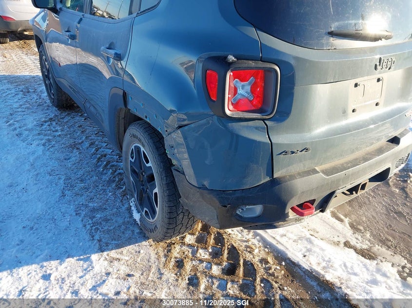 2016 Jeep Renegade Trailhawk VIN: ZACCJBCT3GPC73465 Lot: 30073885