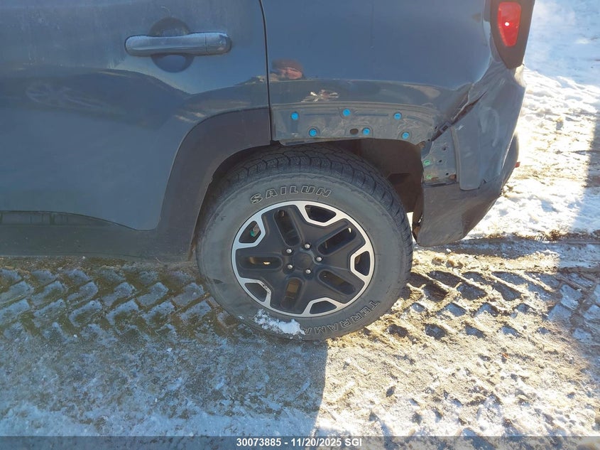 2016 Jeep Renegade Trailhawk VIN: ZACCJBCT3GPC73465 Lot: 30073885