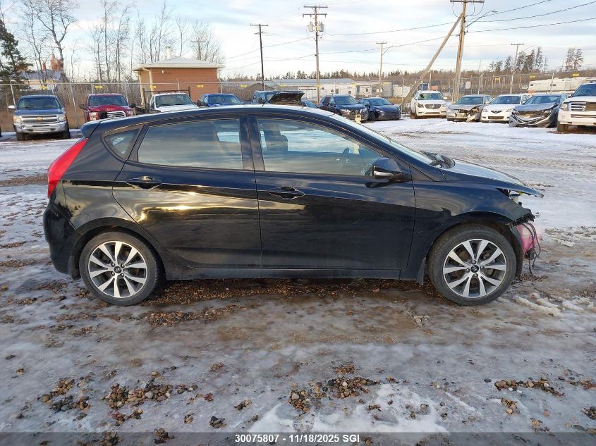 2017 Hyundai Accent Sport VIN: KMHCU5AE5HU347901 Lot: 30075807