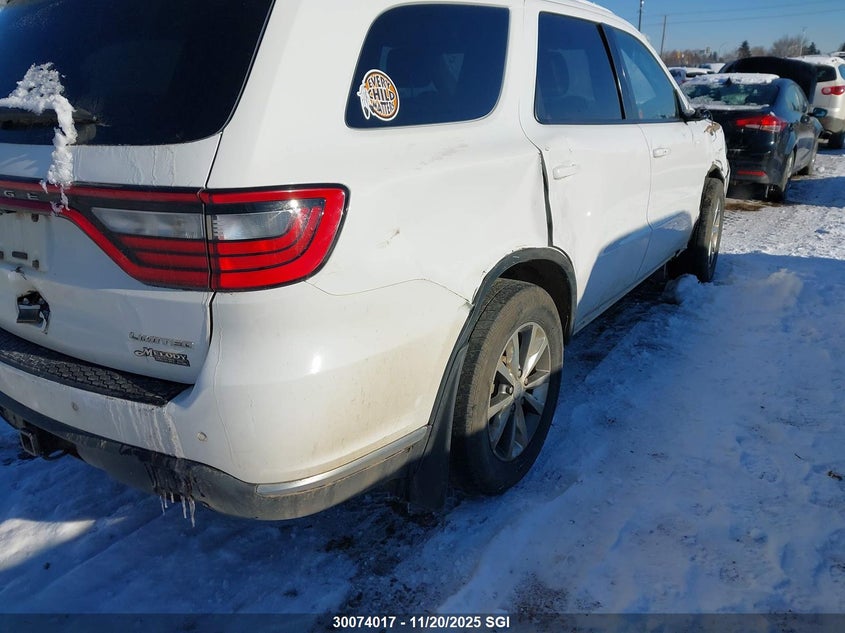 2015 Dodge Durango Limited VIN: 1C4RDJDGXFC170172 Lot: 30074017