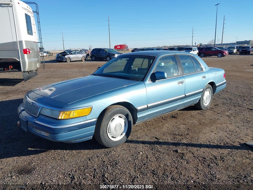 2MELM74W3PX648208 1993 MERCURY GRAND MARQUIS photo no. 2