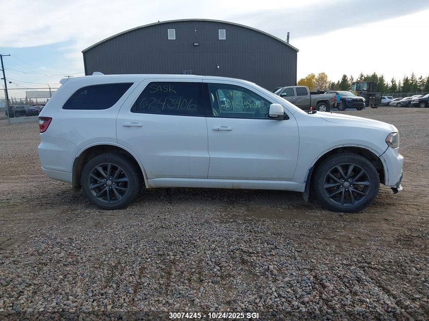 2018 Dodge Durango Gt VIN: 1C4RDJDG1JC242255 Lot: 30074245