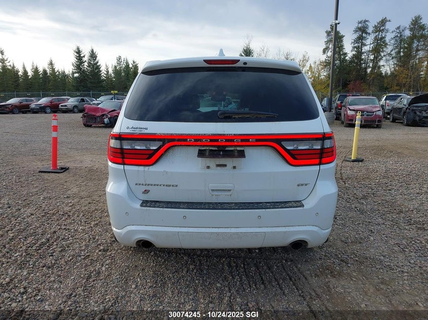 2018 Dodge Durango Gt VIN: 1C4RDJDG1JC242255 Lot: 30074245