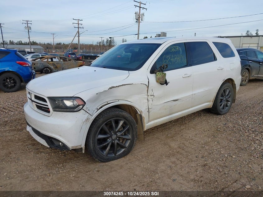 2018 Dodge Durango Gt VIN: 1C4RDJDG1JC242255 Lot: 30074245