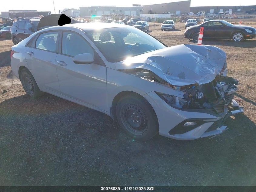 KMHLM4DG2SU953767 2025 Hyundai Elantra Sel Sport auction photo 1