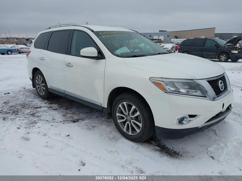 5N1AR2MM9EC637781 2014 Nissan Pathfinder S/Sv/Sl/Platinum auction photo 1