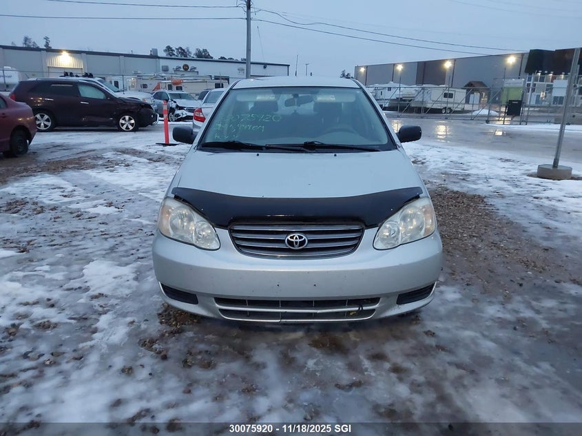 2003 Toyota Corolla Ce/Le/S VIN: 2T1BR32E93C701123 Lot: 30075920