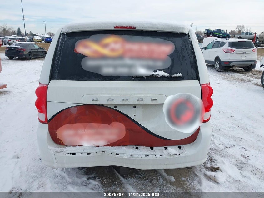 2016 Dodge Grand Caravan Se VIN: 2C4RDGBG8GR252206 Lot: 30075787