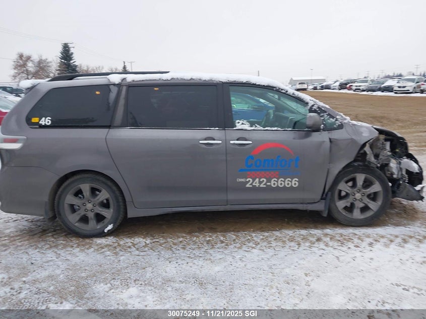 2015 Toyota Sienna Se 8 Passenger VIN: 5TDXK3DC2FS652509 Lot: 30075249