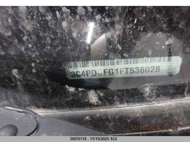 2015 Dodge Journey R/T VIN: 3C4PDDFG1FT536028 Lot: 30076118