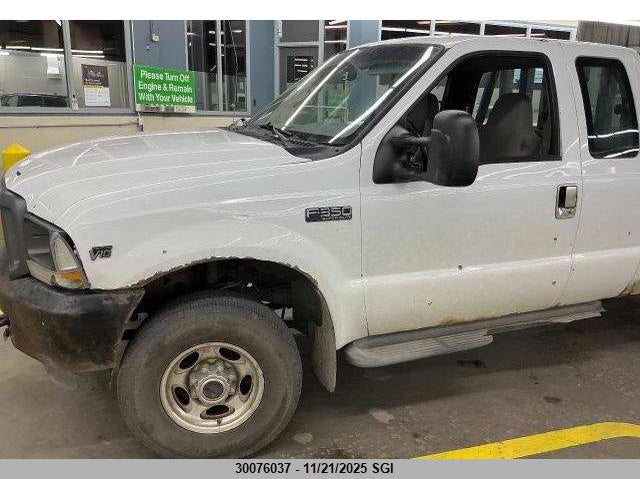 2004 Ford F350 Srw Super Duty VIN: 1FTSX31S44EC19655 Lot: 30076037