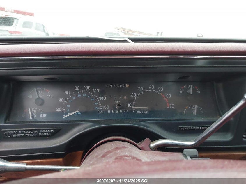 1992 Buick Lesabre Limited VIN: 1G4HR53L0NH567423 Lot: 30076207