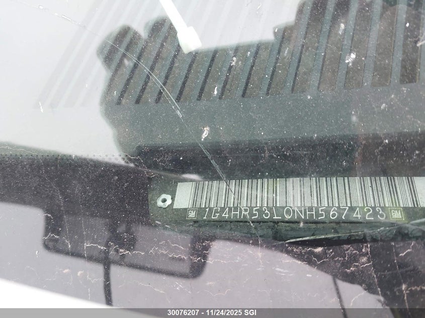 1992 Buick Lesabre Limited VIN: 1G4HR53L0NH567423 Lot: 30076207