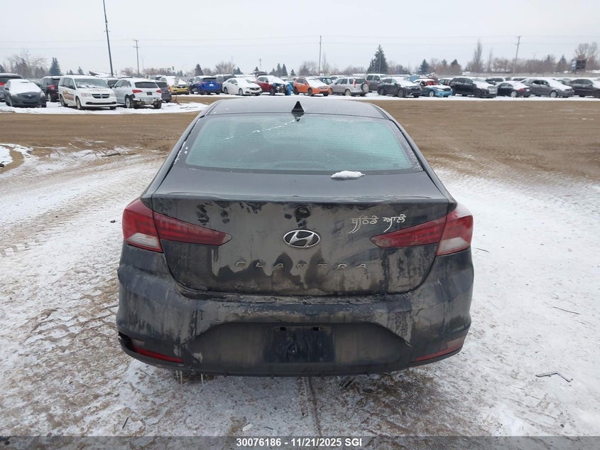 2019 Hyundai Elantra Sel/Value/Limited VIN: KMHD84LF0KU789470 Lot: 30076186