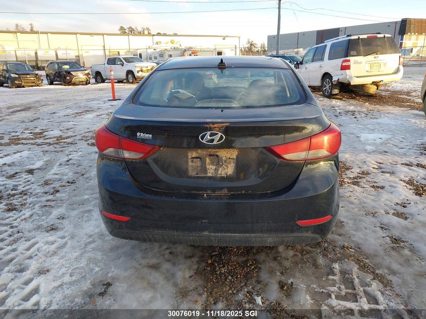2016 Hyundai Elantra Se/Sport/Limited VIN: 5NPDH4AE8GH676432 Lot: 30076019