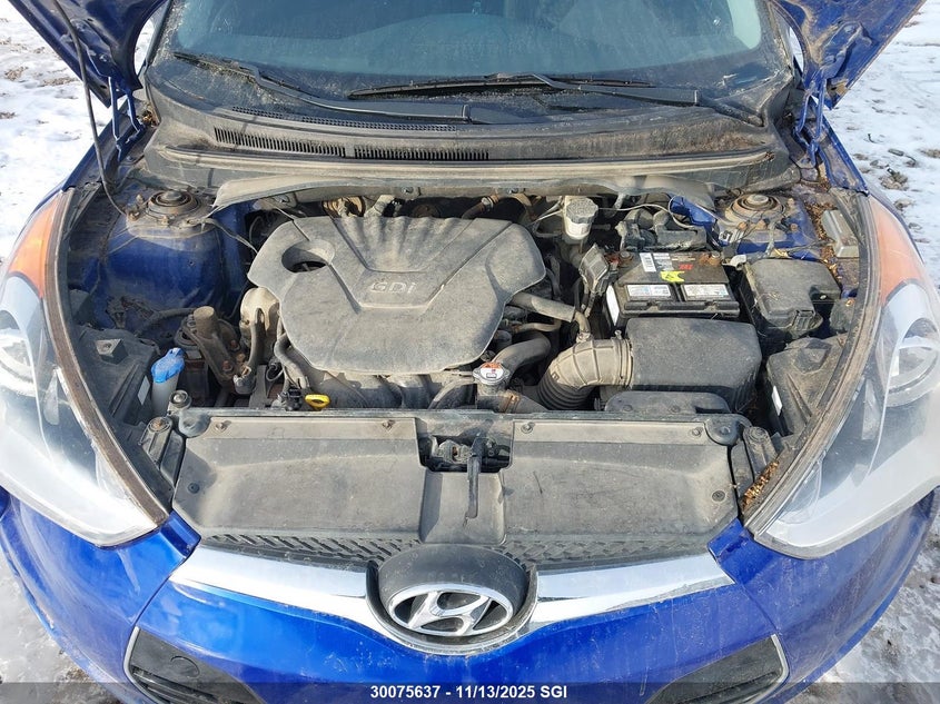 2012 Hyundai Veloster VIN: KMHTC6ADXCU061681 Lot: 30075637