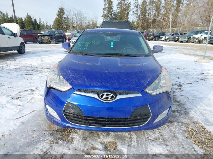 2012 Hyundai Veloster VIN: KMHTC6ADXCU061681 Lot: 30075637