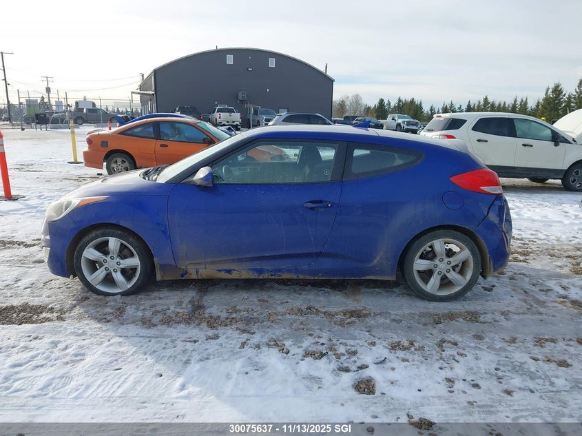 2012 Hyundai Veloster VIN: KMHTC6ADXCU061681 Lot: 30075637
