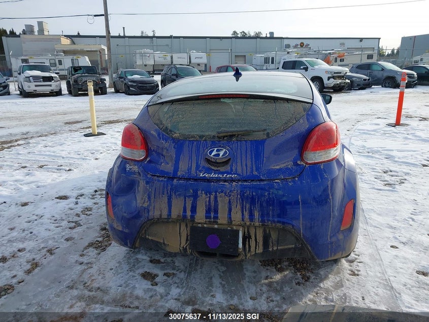 2012 Hyundai Veloster VIN: KMHTC6ADXCU061681 Lot: 30075637