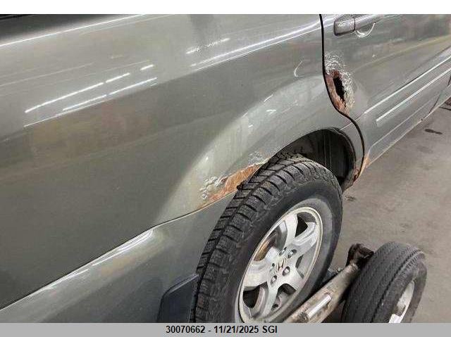 2007 Honda Pilot Exl VIN: 5FNYF18597B500225 Lot: 30070662