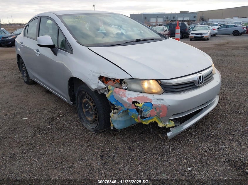 2012 Honda Civic Lx VIN: 2HGFB2F44CH117950 Lot: 30076346