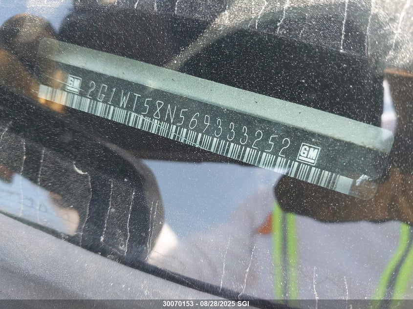 2006 Chevrolet Impala Lt VIN: 2G1WT58N569333252 Lot: 30070153