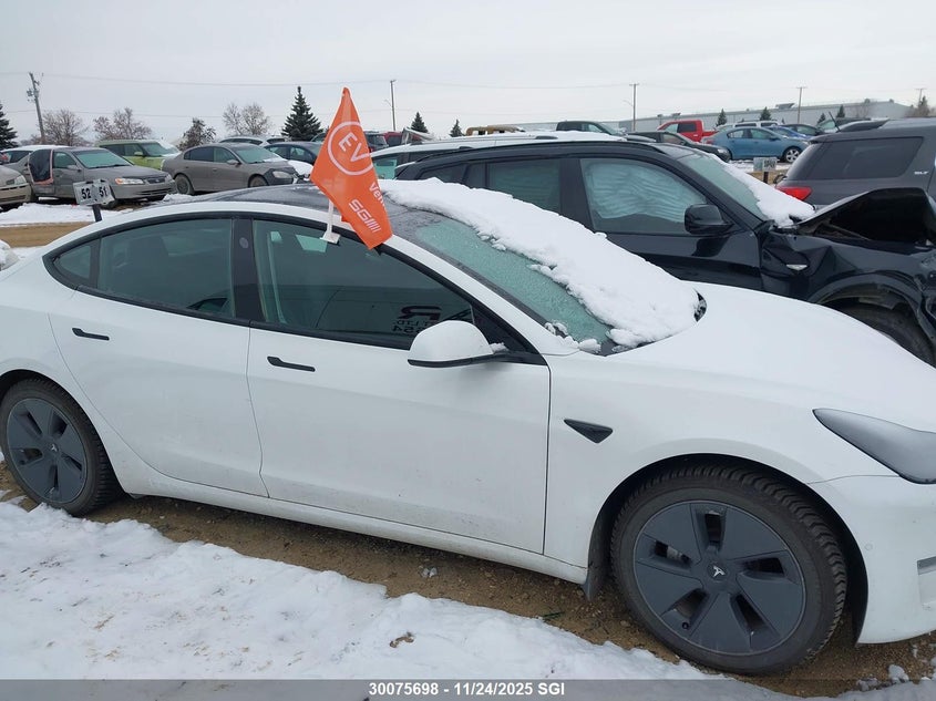 2021 Tesla Model 3 VIN: 5YJ3E1EB1MF049309 Lot: 30075698