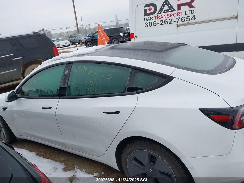 2021 Tesla Model 3 VIN: 5YJ3E1EB1MF049309 Lot: 30075698