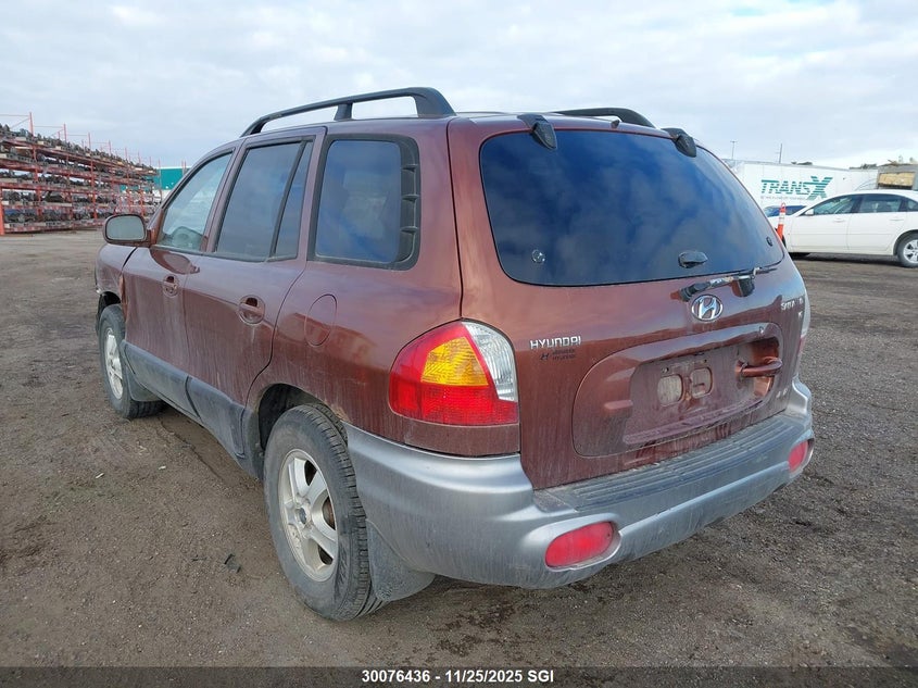 KM8SC73D02U324029 2002 HYUNDAI SANTA FE photo no. 3