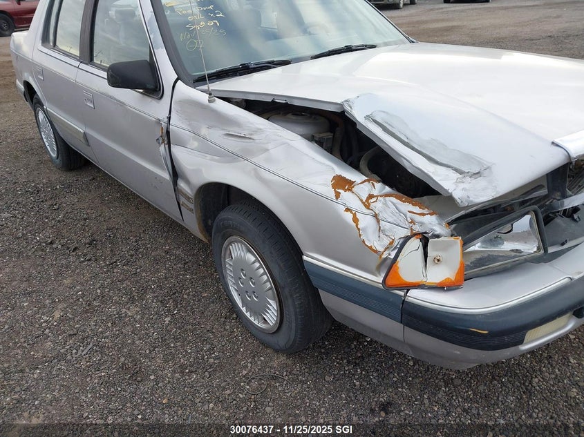 1989 Dodge Spirit VIN: 1B3BA46K1KF492013 Lot: 30076437