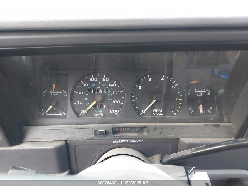 1989 Dodge Spirit VIN: 1B3BA46K1KF492013 Lot: 30076437