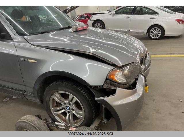 2006 BMW X3 3.0I VIN: WBXPA93456WG84747 Lot: 30076024