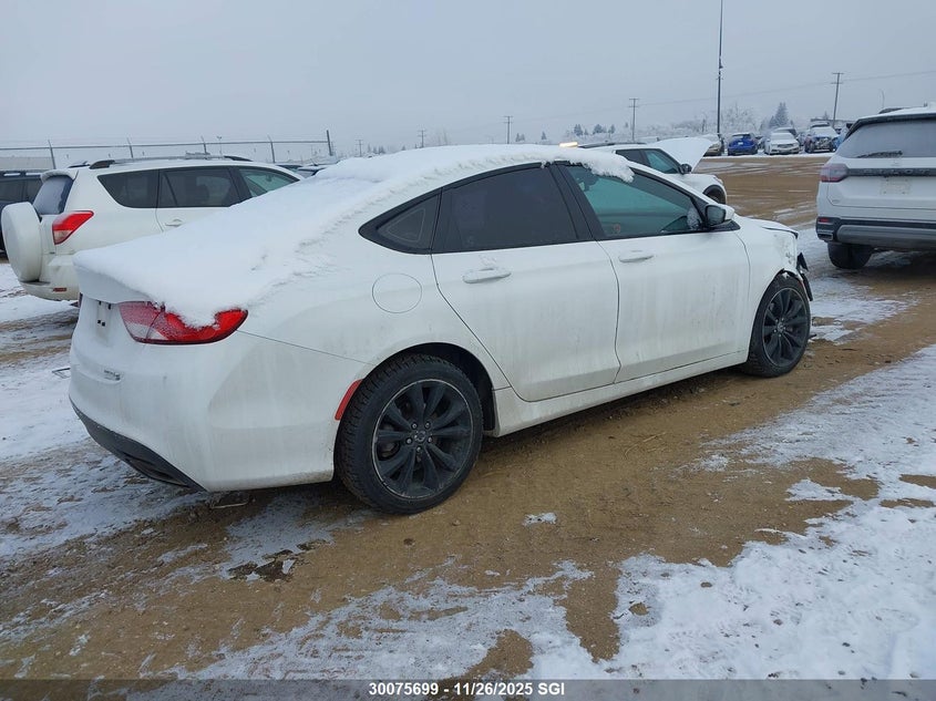 1C3CCCBB9FN625694 2015 CHRYSLER 200 photo no. 4